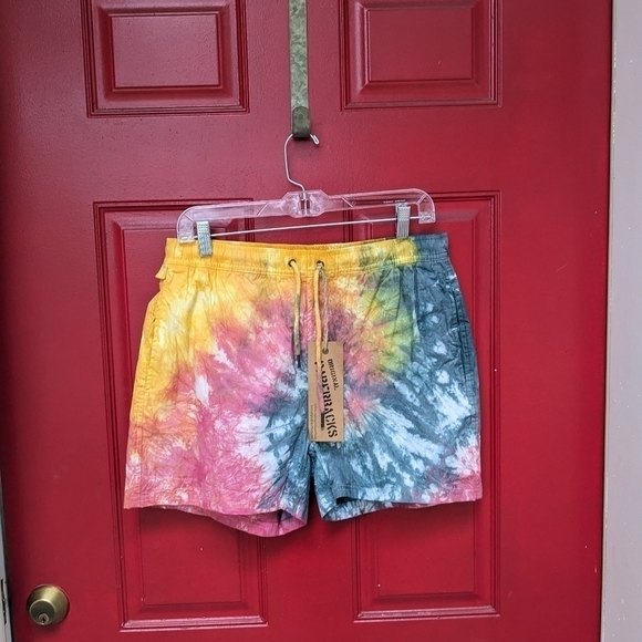NWT Original Paperbacks Tie-dye Swim Shorts - Picture 1 of 6